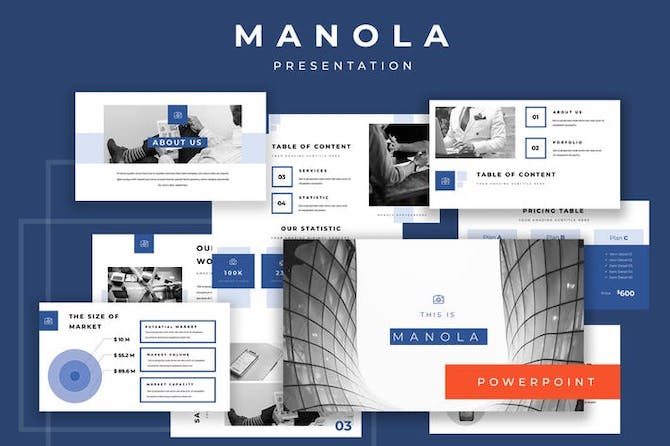 7. Présentation PowerPoint de Manola Pitch Deck