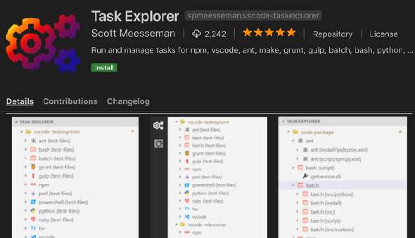 Extension de l'explorateur de tâches pour le code Visual Studio