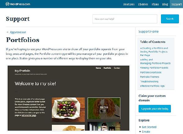 Sites Portfolio WordPress