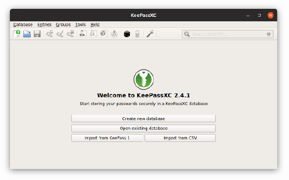 Gestionnaire de mots de passe KeePassXC sur Ubuntu Linux