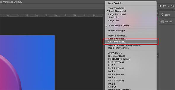 Comment créer une palette de couleurs personnalisée dans Photoshop Enregistrer de nouvelles nuances