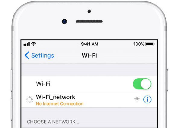 Pas de connexion internet sur iPhone