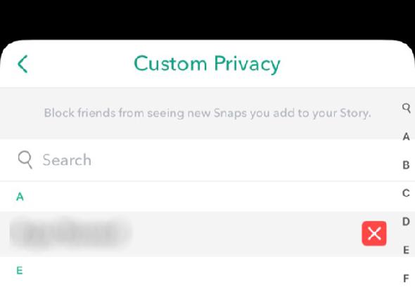 Comment bloquer quelqu'un sur Snapchat