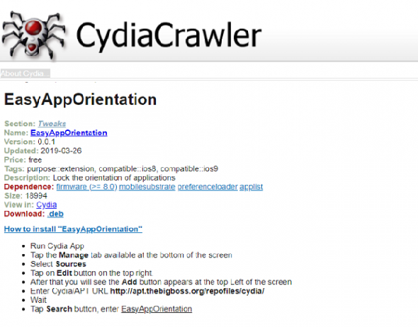 cydiacrawler app rotation liste