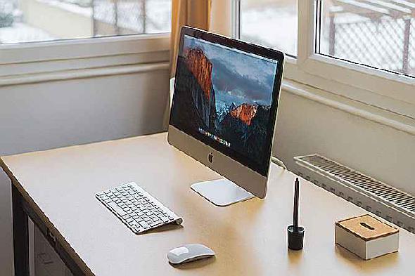 iMac sur le bureau