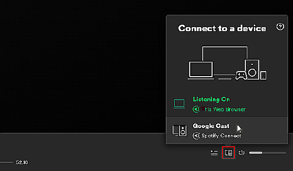 Configurer un Chromecast dans Spotify