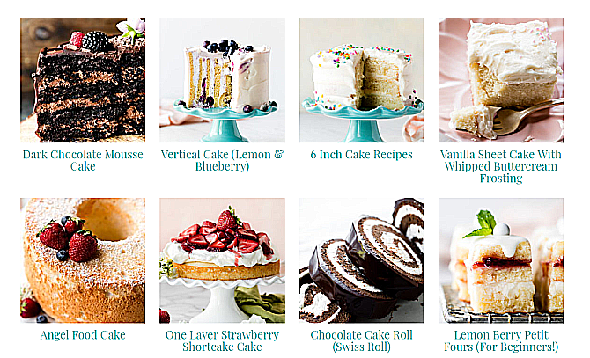 Sortie's Baking Addiction is a Baking Inspiration Website