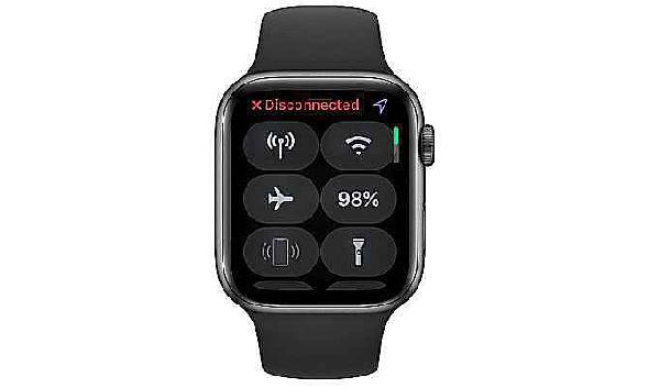 Apple Watch déconnecté