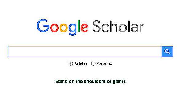Google Scholar Home