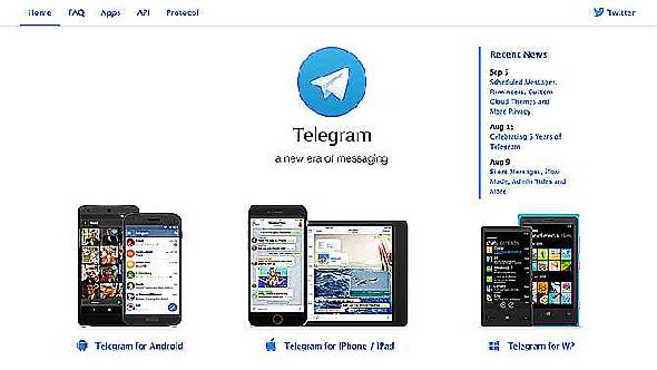 Utilisez Telegram pour parler à des amis en voyage