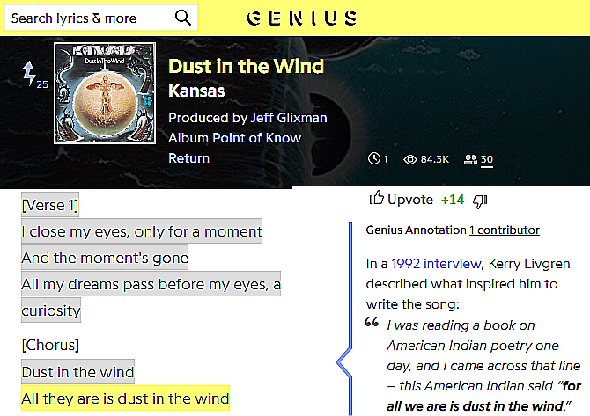 Genius Lyrics Site Web