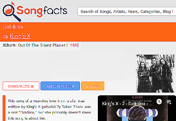 Site Songfacts