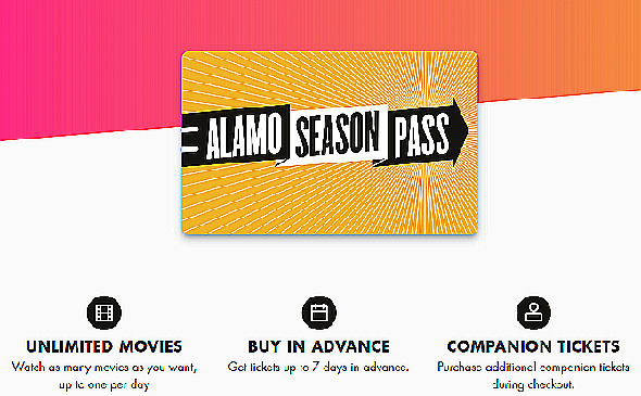 Alternatives à MoviePass Alamo Season Pass