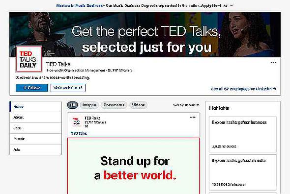 Suivez Ted Talks Daily sur LinkedIn