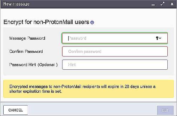 ProtonMail crypter le courrier électronique