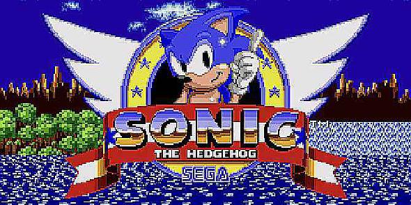 Écran principal de Sonic the Hedgehog