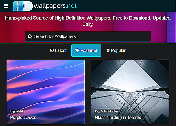 Site Web HDwallpapers