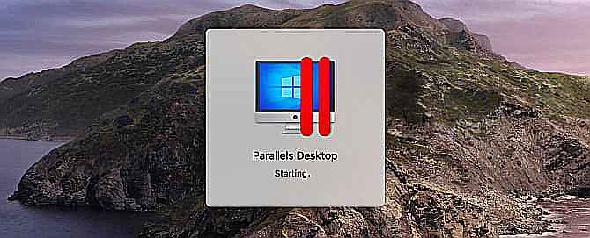 Lancement de Parallels Desktop