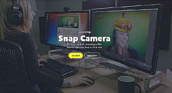 Snapchat sur les filtres pour PC et Mac
