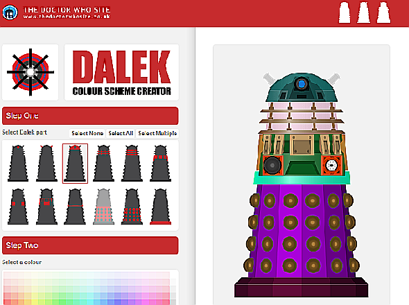 Concevez votre propre Doctor Who Dalek
