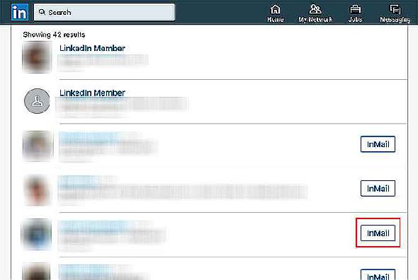 Comment utiliser LinkedIn InMail pour envoyer des messages à des personnes