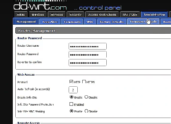 Installez le firmware DD WRT sur votre routeur