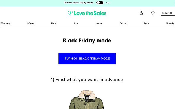 Love The Sales est le meilleur moyen d'acheter des vêtements à prix réduit le Black Friday