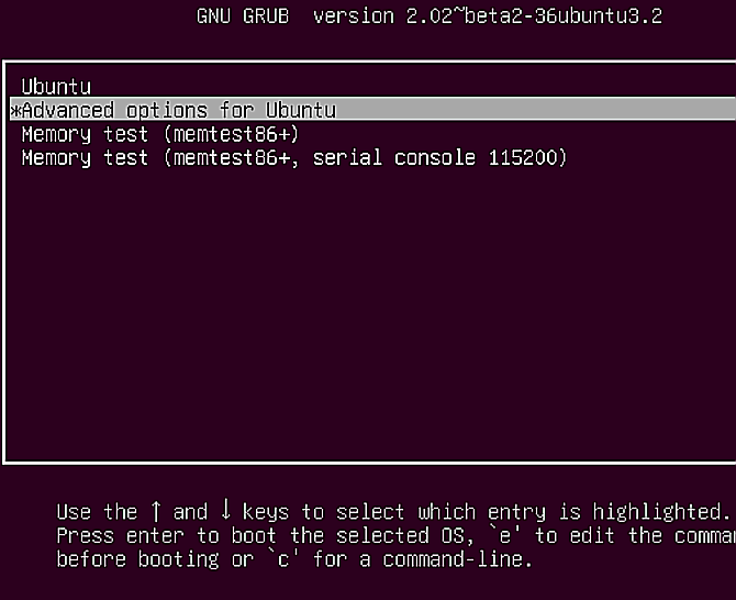 Vérifiez que le chargeur de démarrage GRUB est Ubuntu gagné't boot