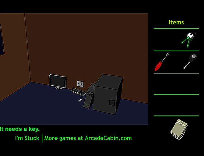 Une capture d'écran de Murder Escape's locked room and inventory