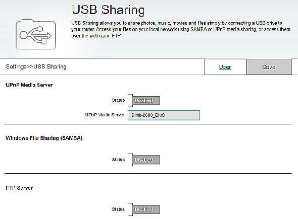 Gardez votre D Link sécurisé en désactivant le partage USB et UPNP