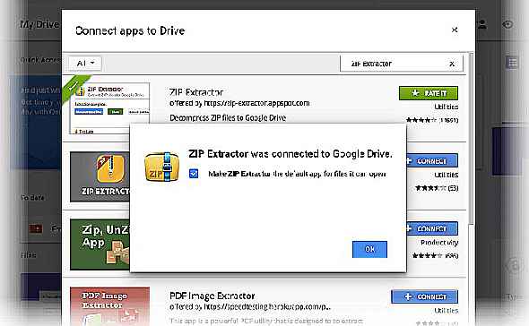 zip failed google drive download
