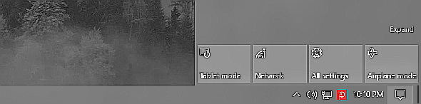 mode tablette Windows 10