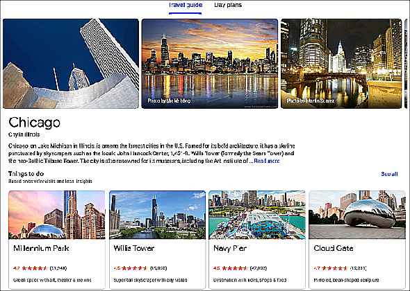Google Flights Explorez Chicago