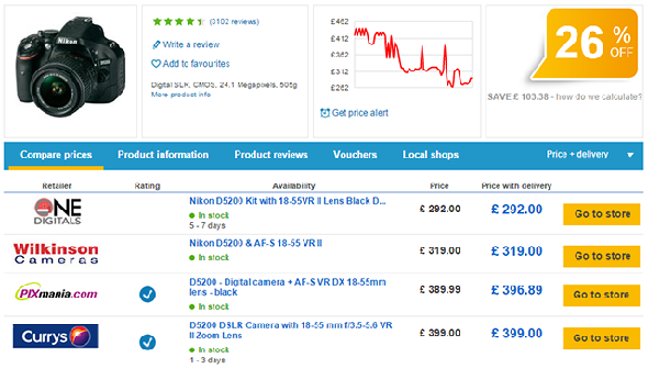 comparateur de prix