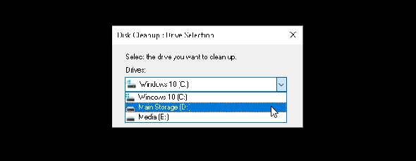 Stockage faible sur Windows 10? 5 astuces pour vous aider à récupérer votre sélection de disque de nettoyage de disque