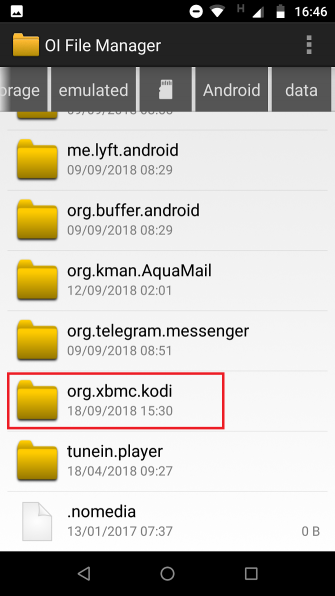 kodi playercorefactory xml android