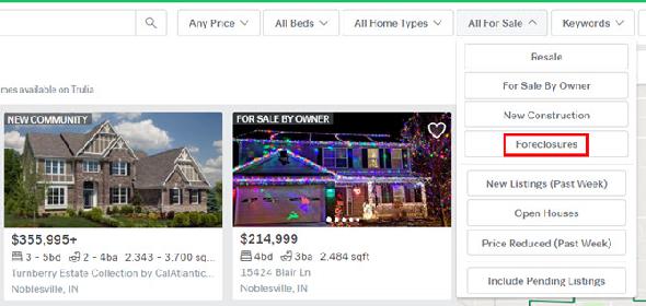 listes de forclusion de trulia