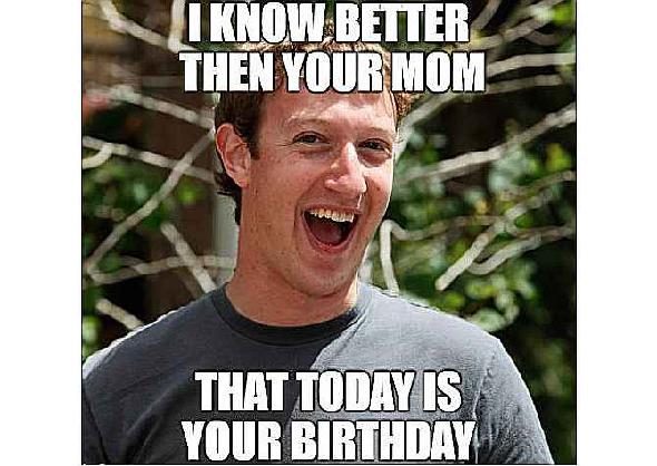 Zuckerberg Birth Meme