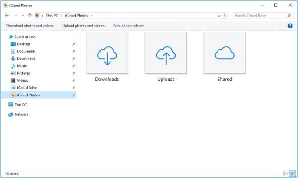 Photos iCloud pour Windows