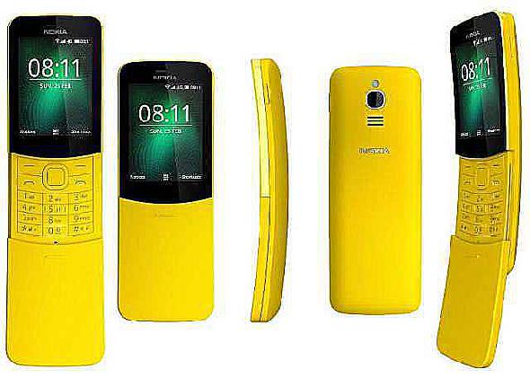 Téléphone banane Nokia 8110 4G