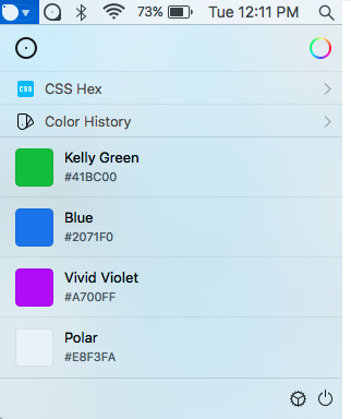 just color picker mac