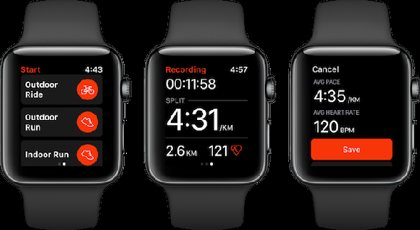 Apple Suivre Fitness Apps Strava