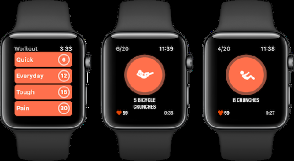 Apple Watch Fitness Apps Stries Entraînements