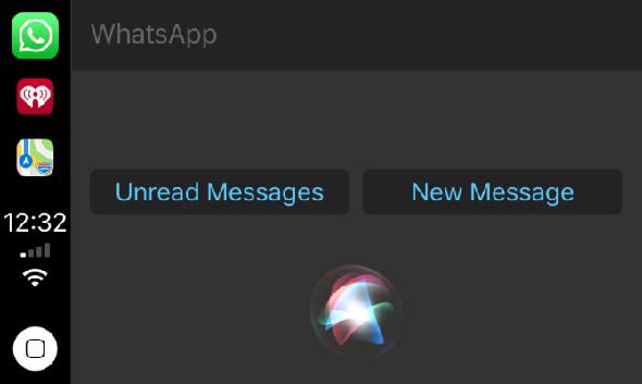 Apple CarPlay WhatsApp