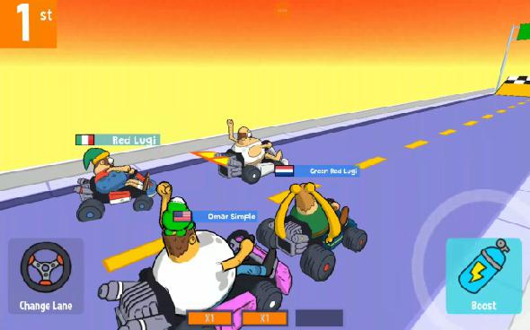 Lol Kart jeu de course fou pour Android