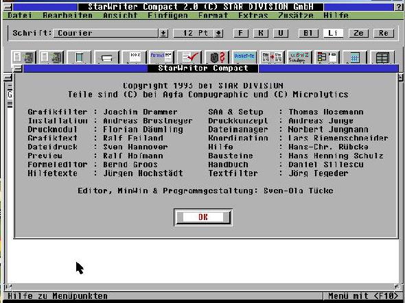 StarWriter pour DOS