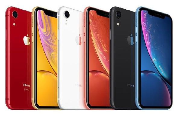 iPhone XR couleurs