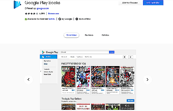 google play books extension télécharger des ebooks hors ligne